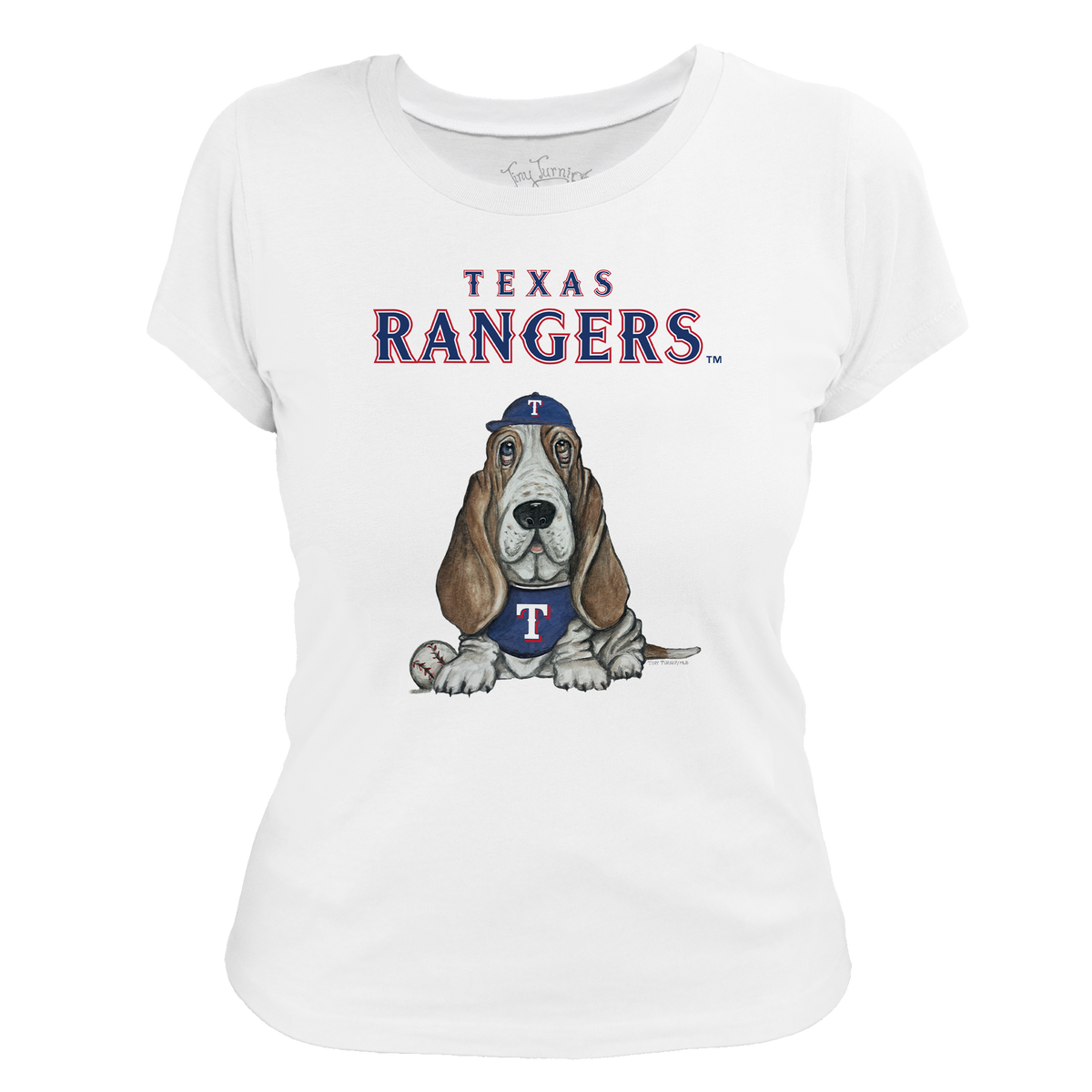 Texas Rangers Puddy Women's Tee Shirt - Tiny Turnip