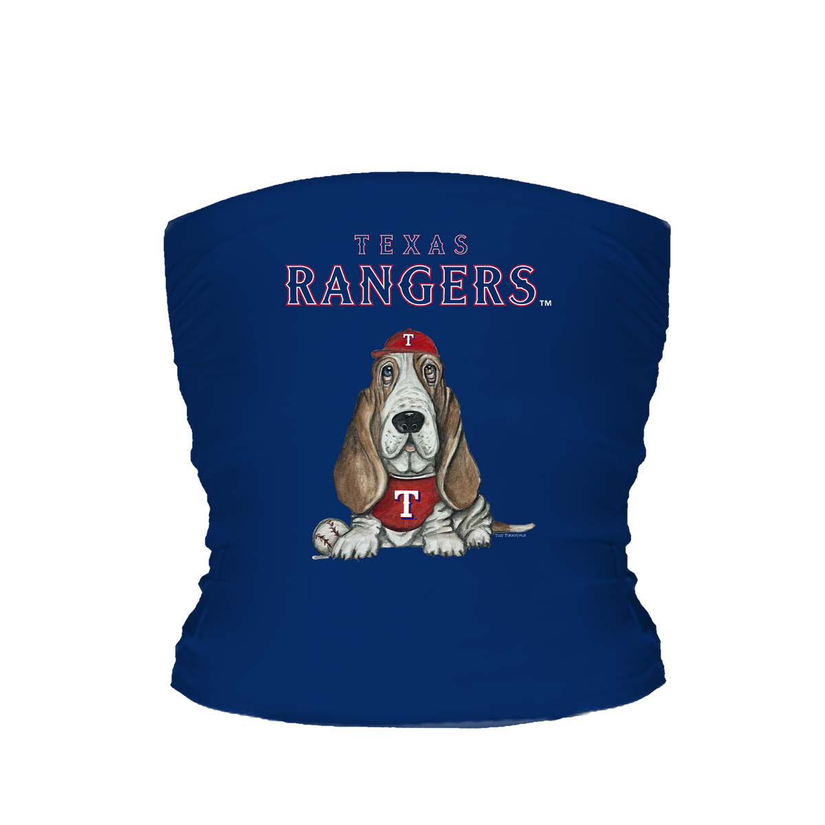 Texas Rangers Puddy Tube Top - Tiny Turnip