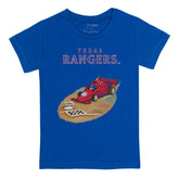 Texas Rangers Race Car Tee Shirt