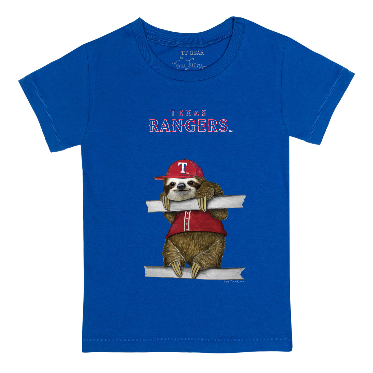 Texas Rangers Sloth Tee Shirt