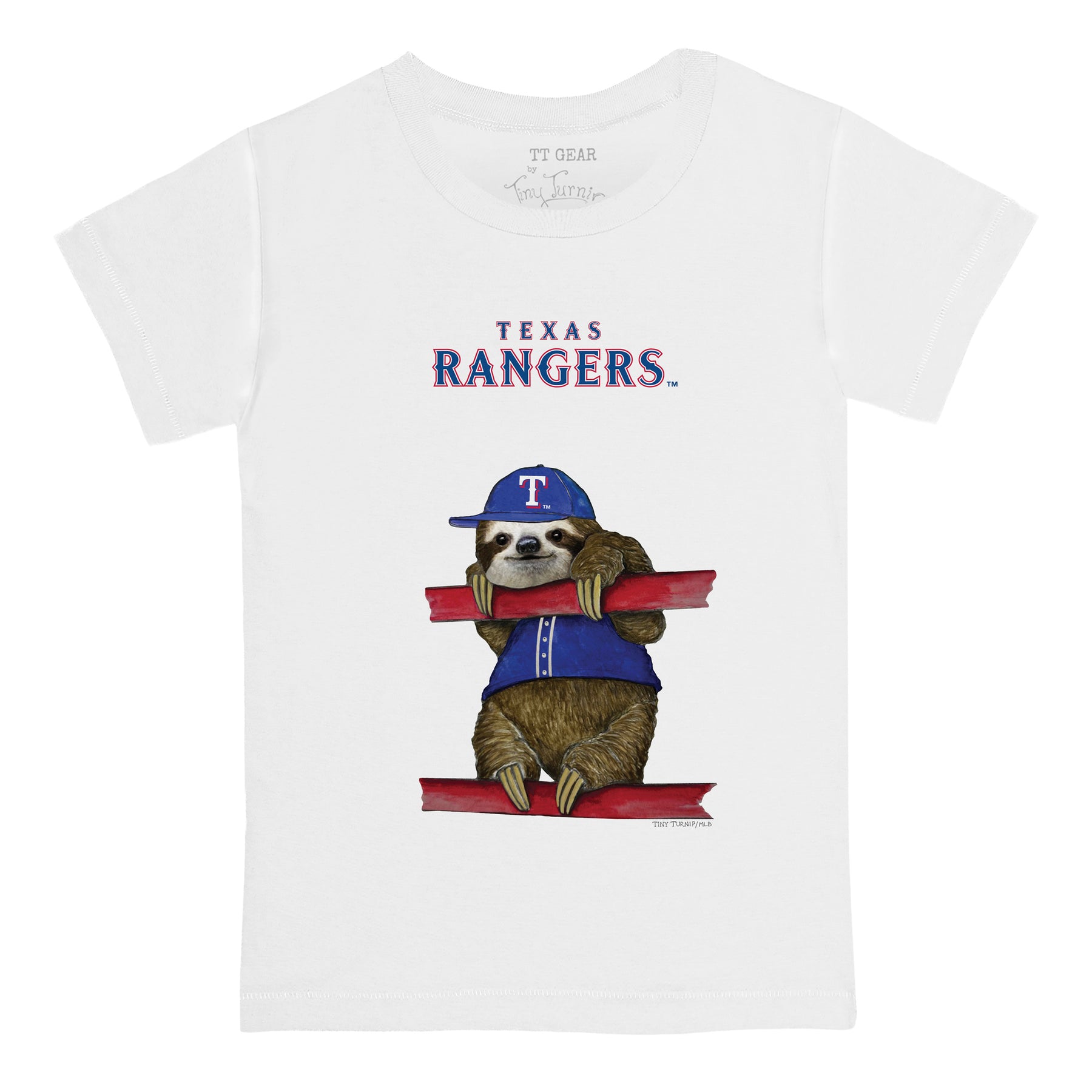 Texas Rangers Sloth Tee Shirt