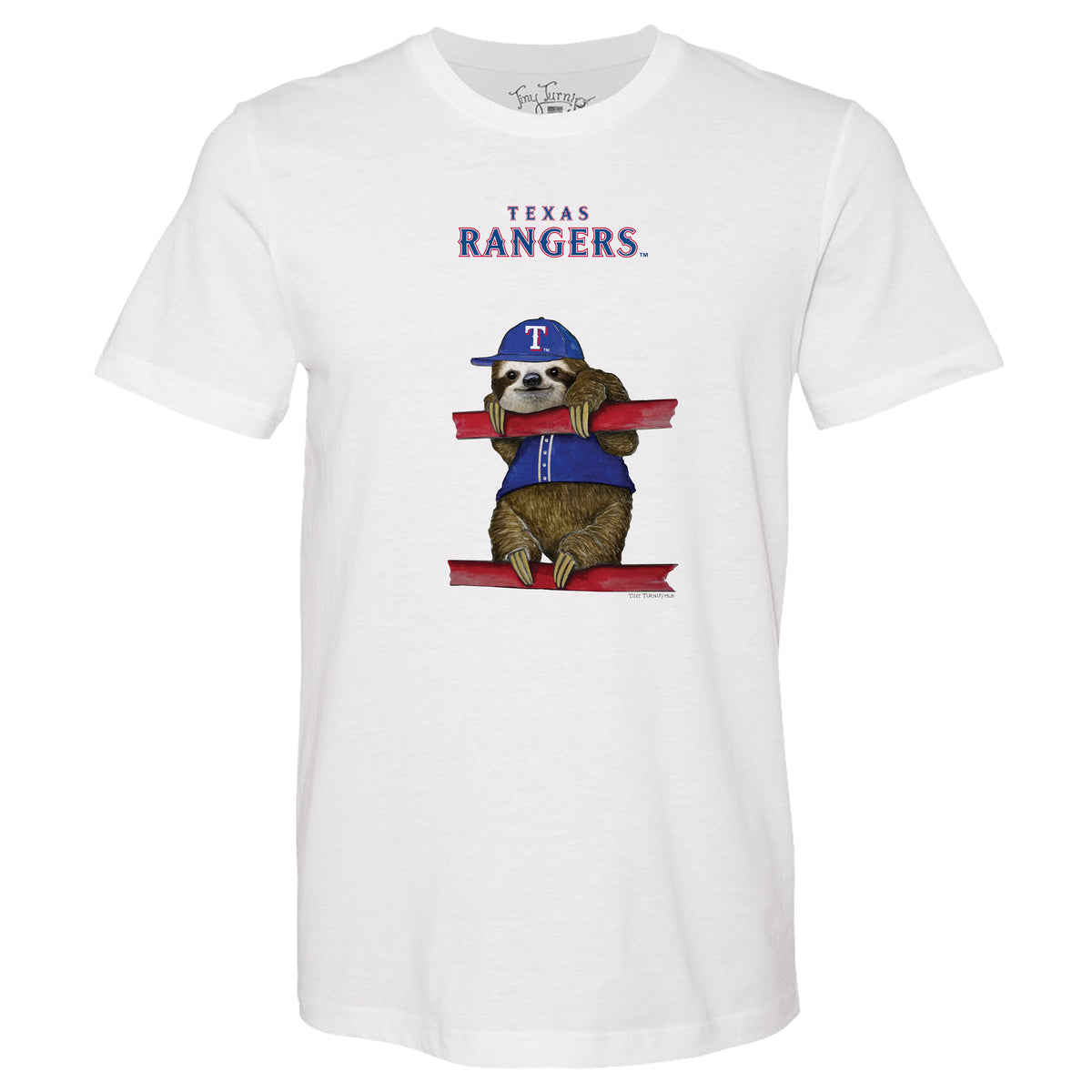 Texas Rangers Sloth Tee Shirt