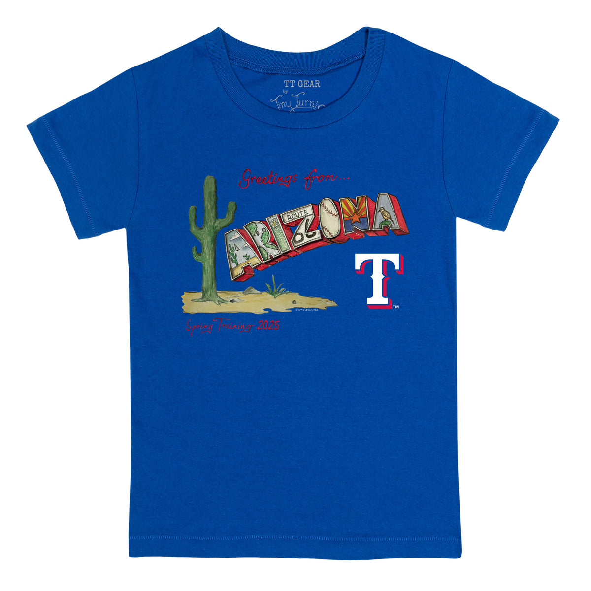 Texas Rangers Spring Training 2025 Tee Shirt