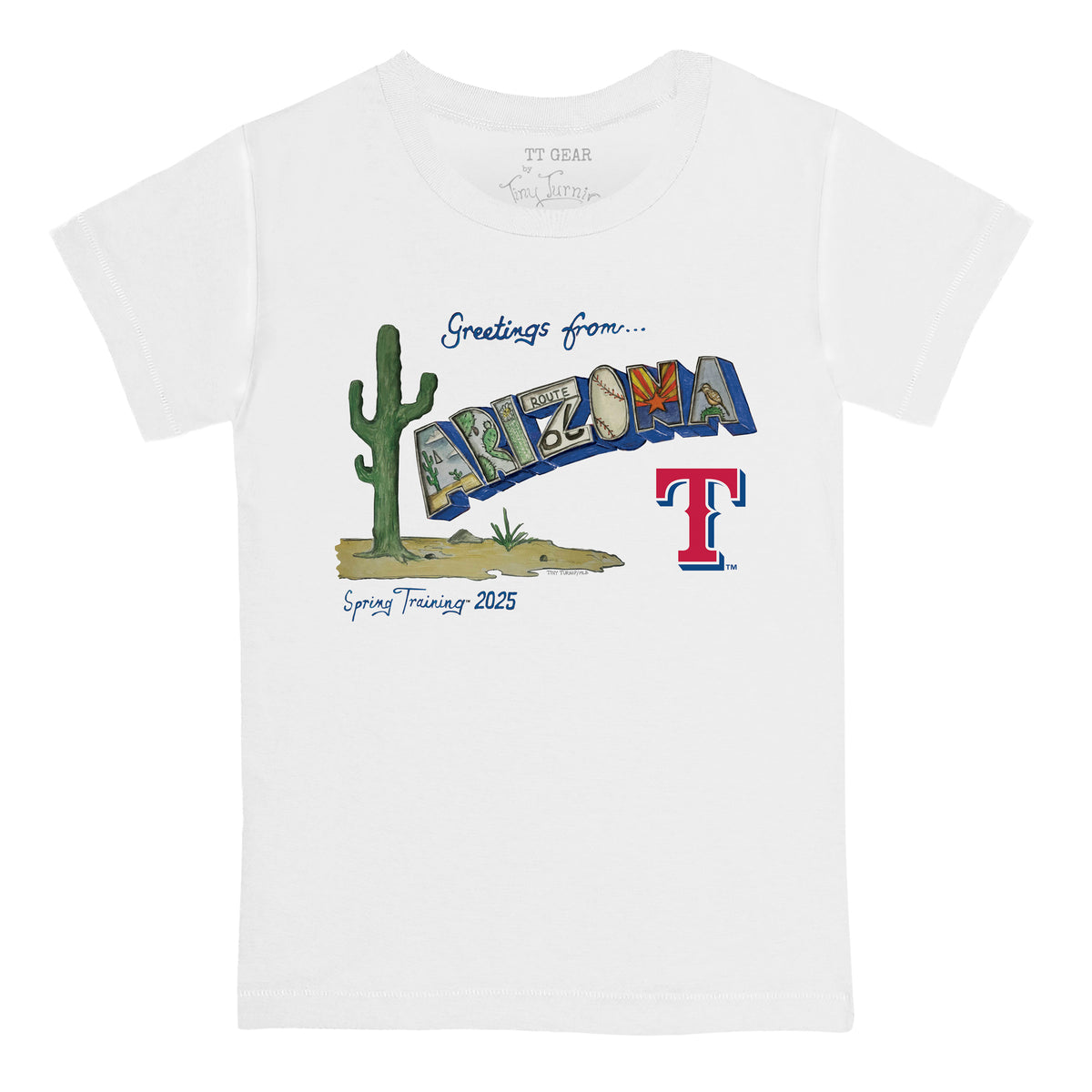 Texas Rangers Spring Training 2025 Tee Shirt