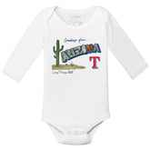 Texas Rangers Spring Training 2025 Long Sleeve Snapper