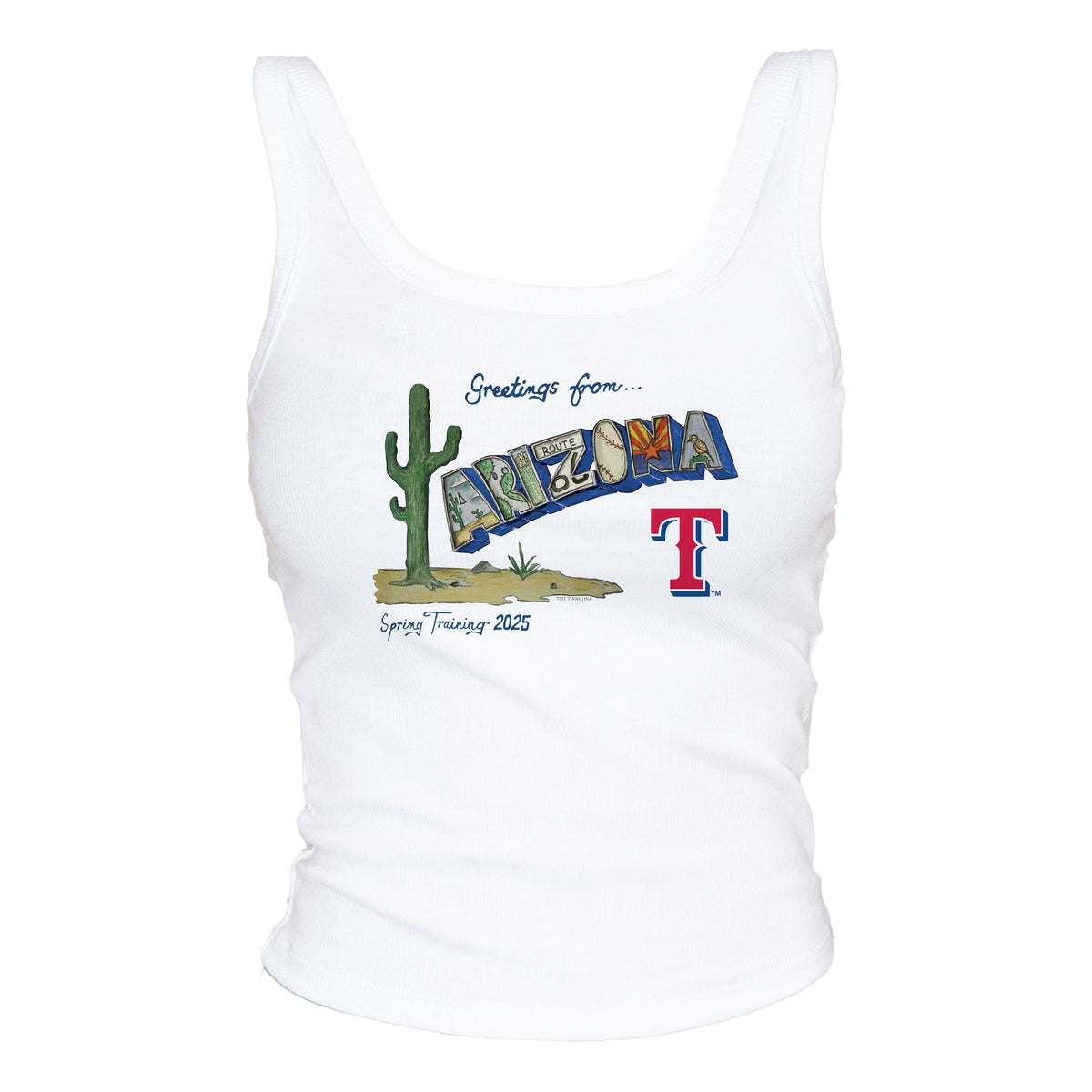 Texas Rangers Spring Training 2025 Tank