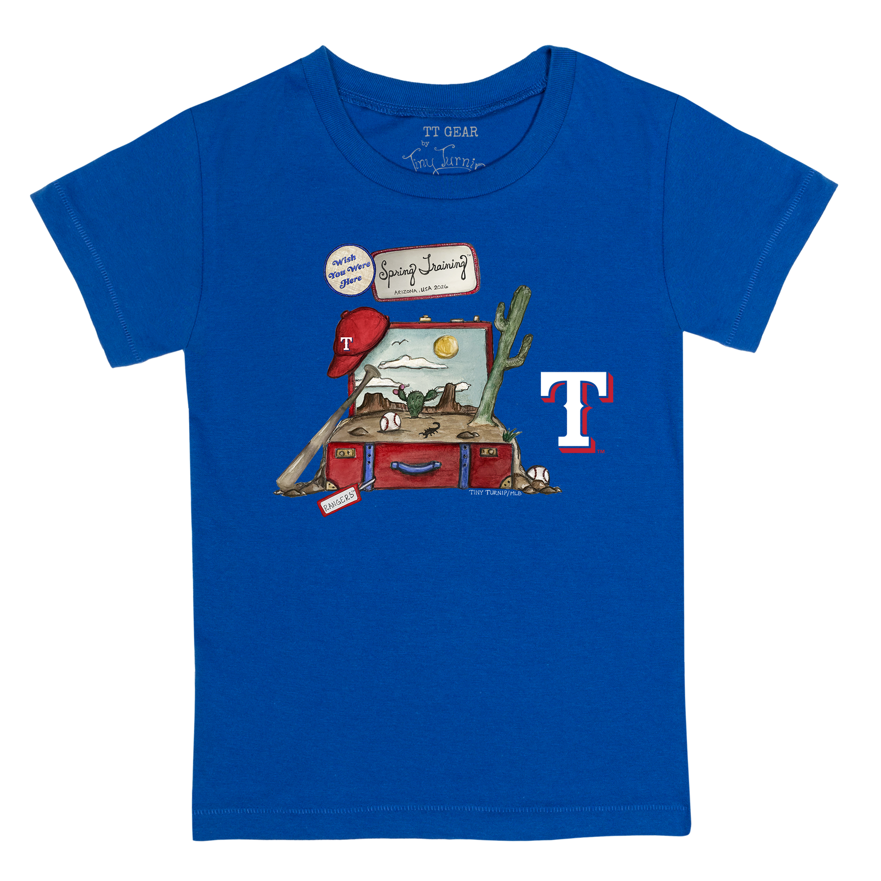 Texas Rangers Spring Training 2026 Kid's Tee Shirt