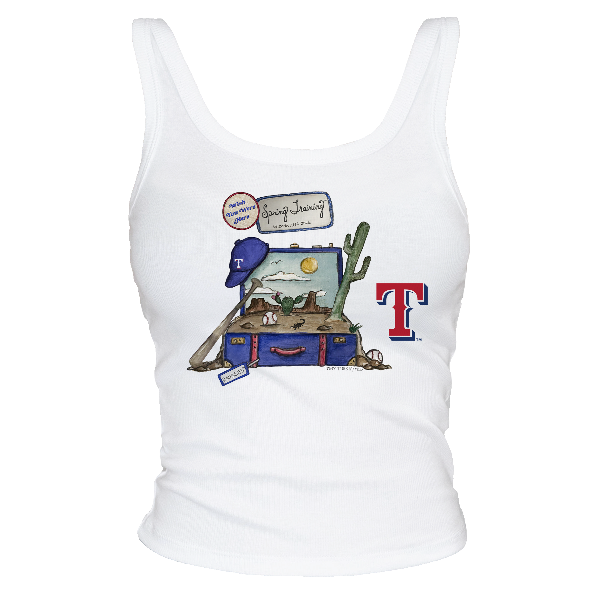 Texas Rangers Spring Training 2026 OG Tank– Tiny Turnip