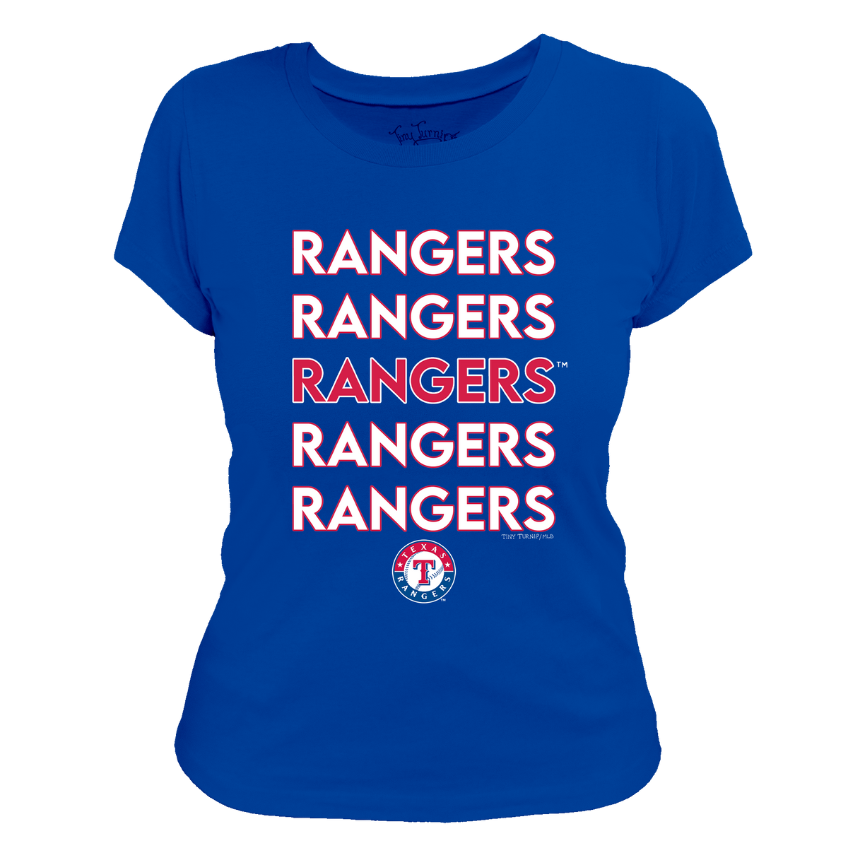 Texas Rangers Stacked Tee Shirt