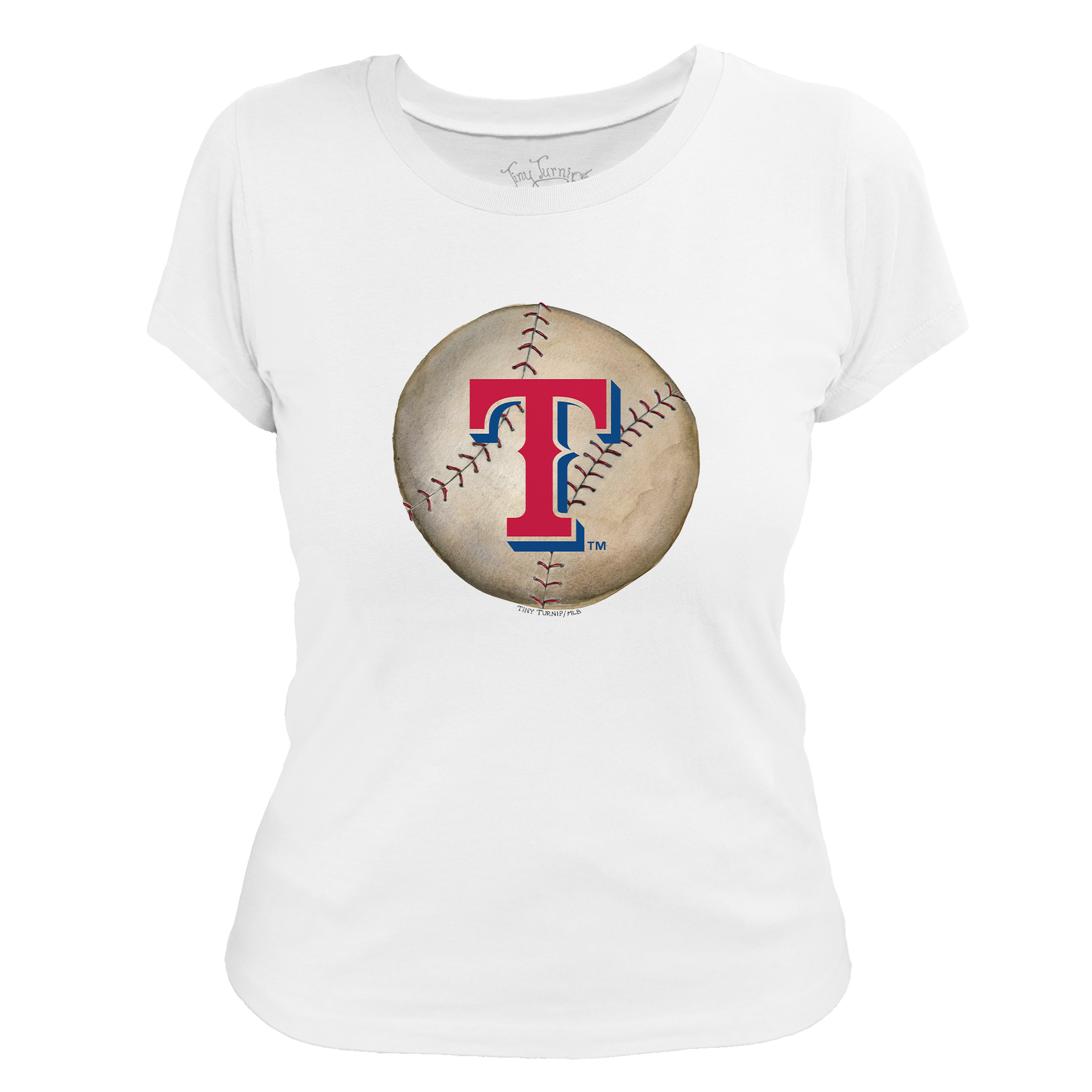 Texas Rangers Stitched Baseball Tee Shirt
