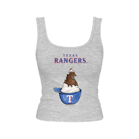 Texas Rangers Sundae Helmet Emmy Tank
