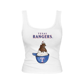 Texas Rangers Sundae Helmet Emmy Tank