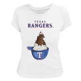 Texas Rangers Sundae Helmet Women's Tee Shirt