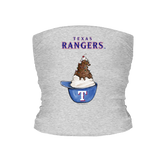 Texas Rangers Sundae Helmet Tube Top - Tiny Turnip
