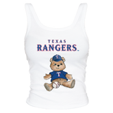 Texas Rangers Teddy Ribbed Tank - Tiny Turnip