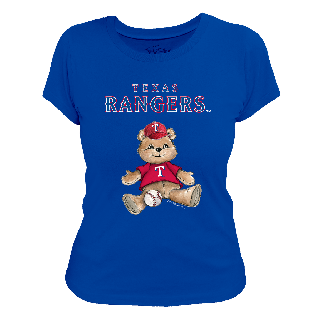 Texas Rangers Boy Teddy Women's Tee Shirt