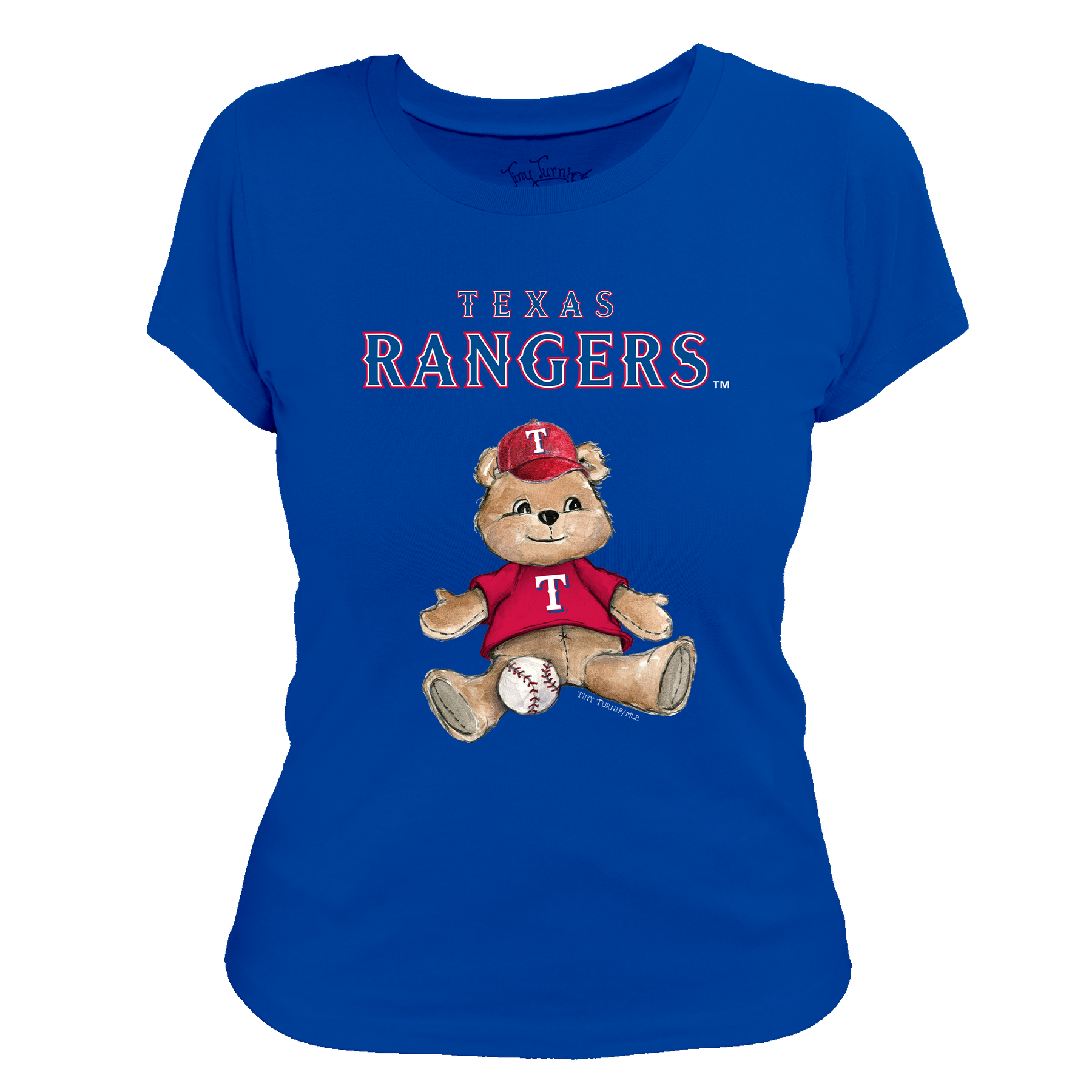 Texas Rangers Boy Teddy Women's Tee Shirt