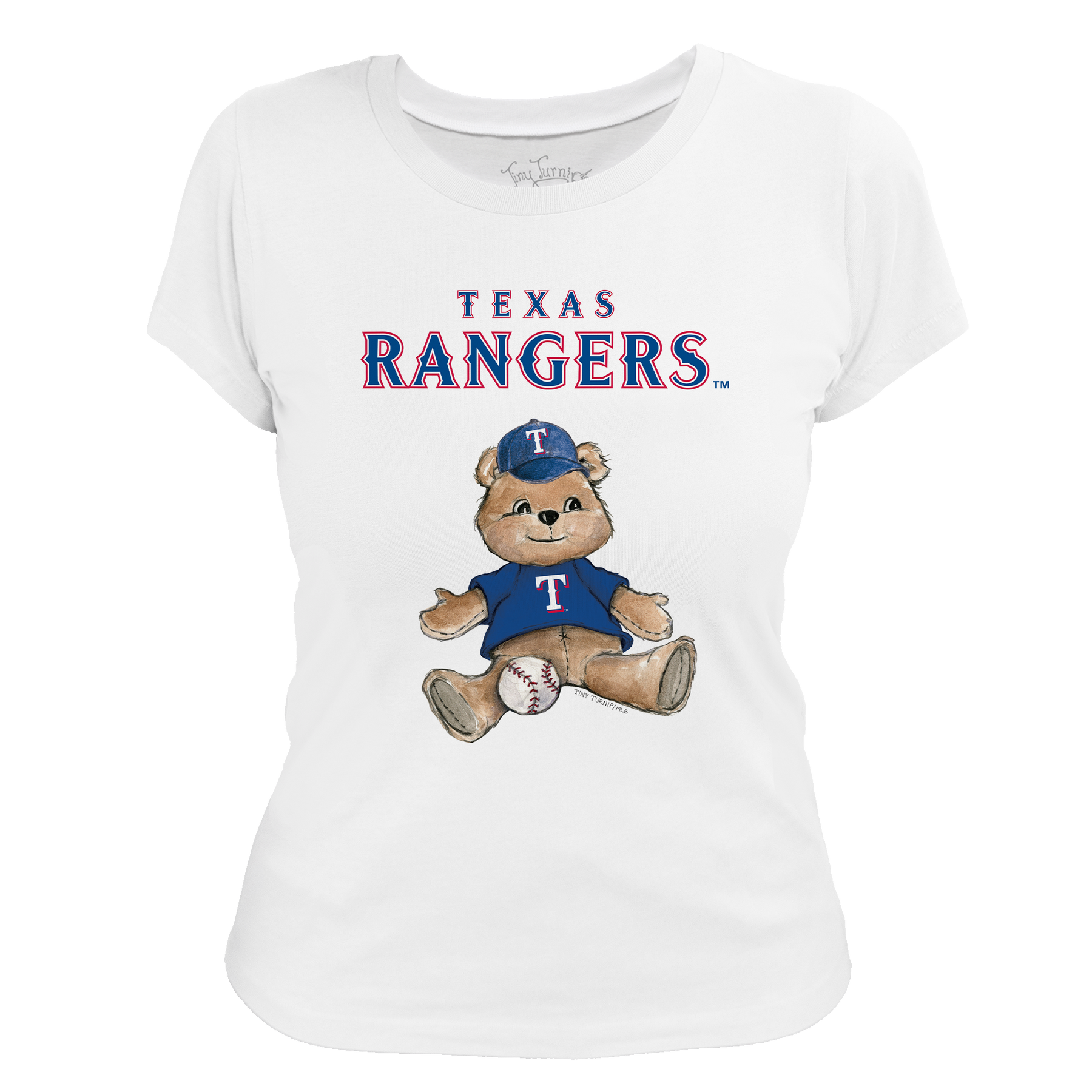 Texas Rangers Boy Teddy Women's Tee Shirt
