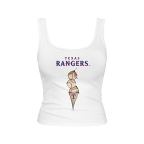 Texas Rangers Triple Scoop Emmy Tank