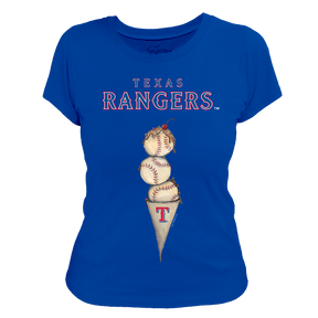 Texas Rangers Triple Scoop Women's Tee Shirt