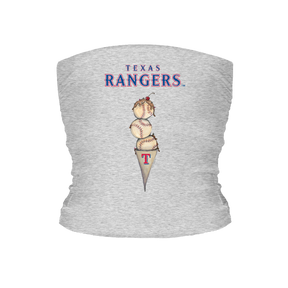 Texas Rangers Triple Scoop Tube Top