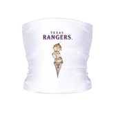 Texas Rangers Triple Scoop Crop Tube Top