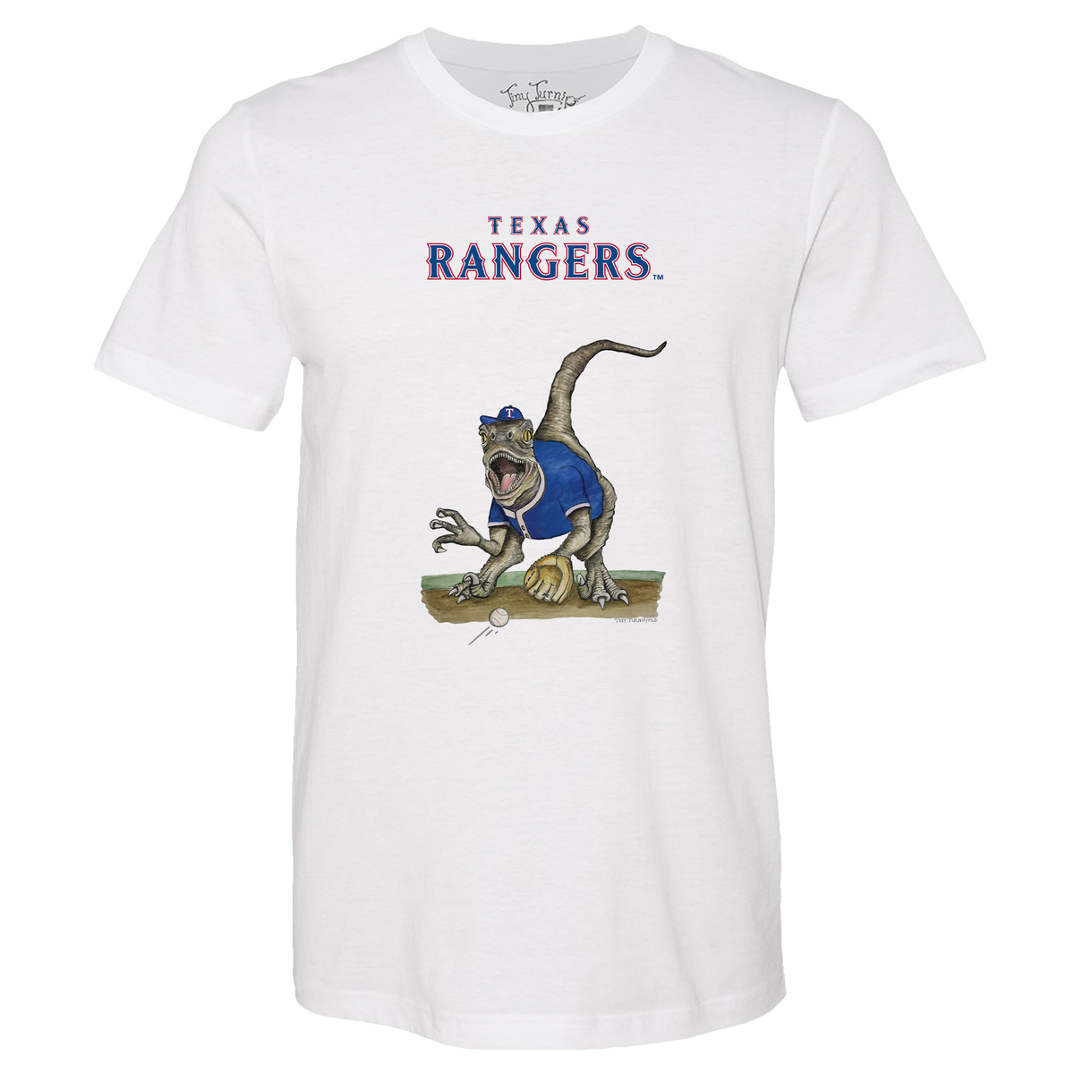 Texas Rangers Velociraptor Tee Shirt