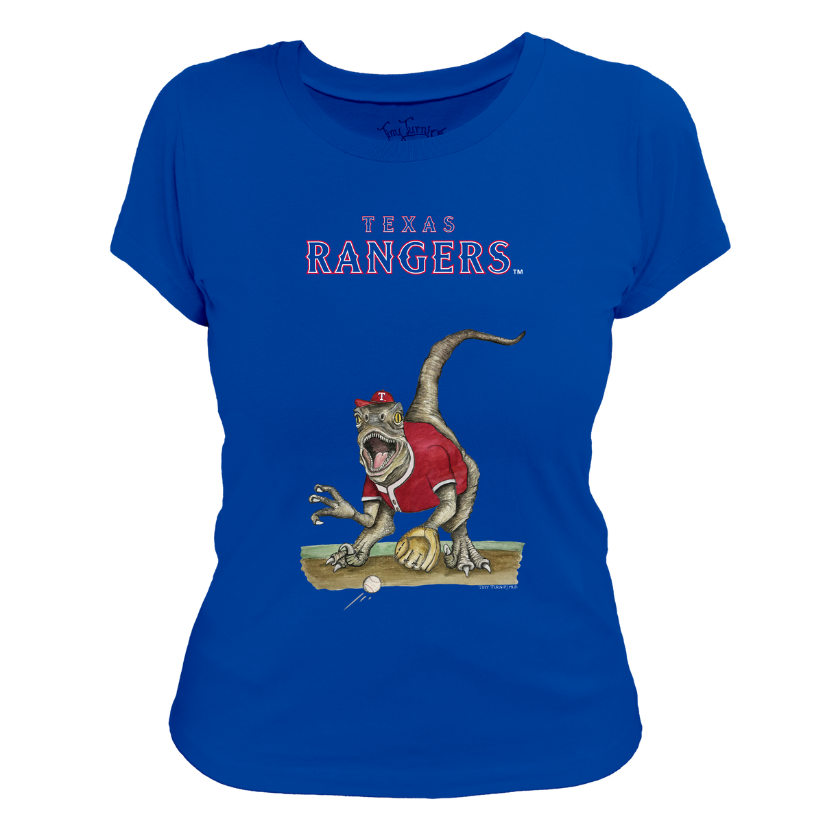 Texas Rangers Velociraptor Tee Shirt