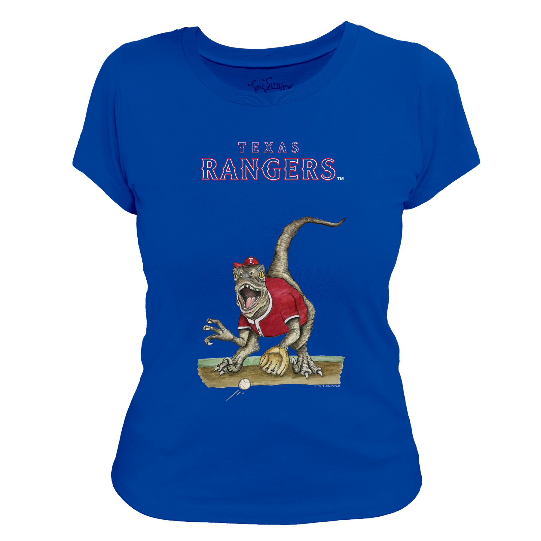 Texas Rangers Velociraptor Tee Shirt