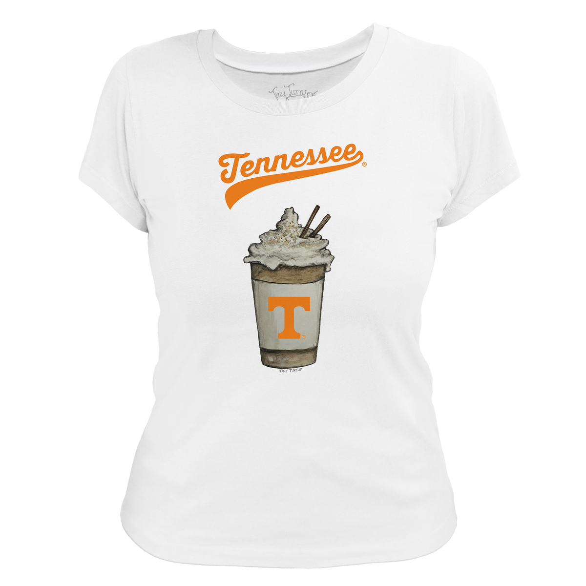 Tennessee Volunteers Latte Women's Tee Shirt