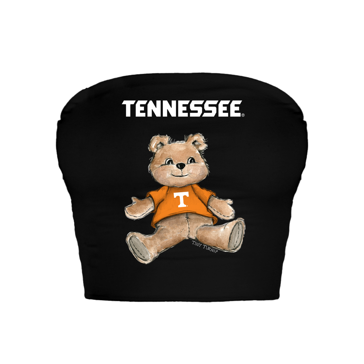 Tennessee Volunteers Teddy Crop Tube Top