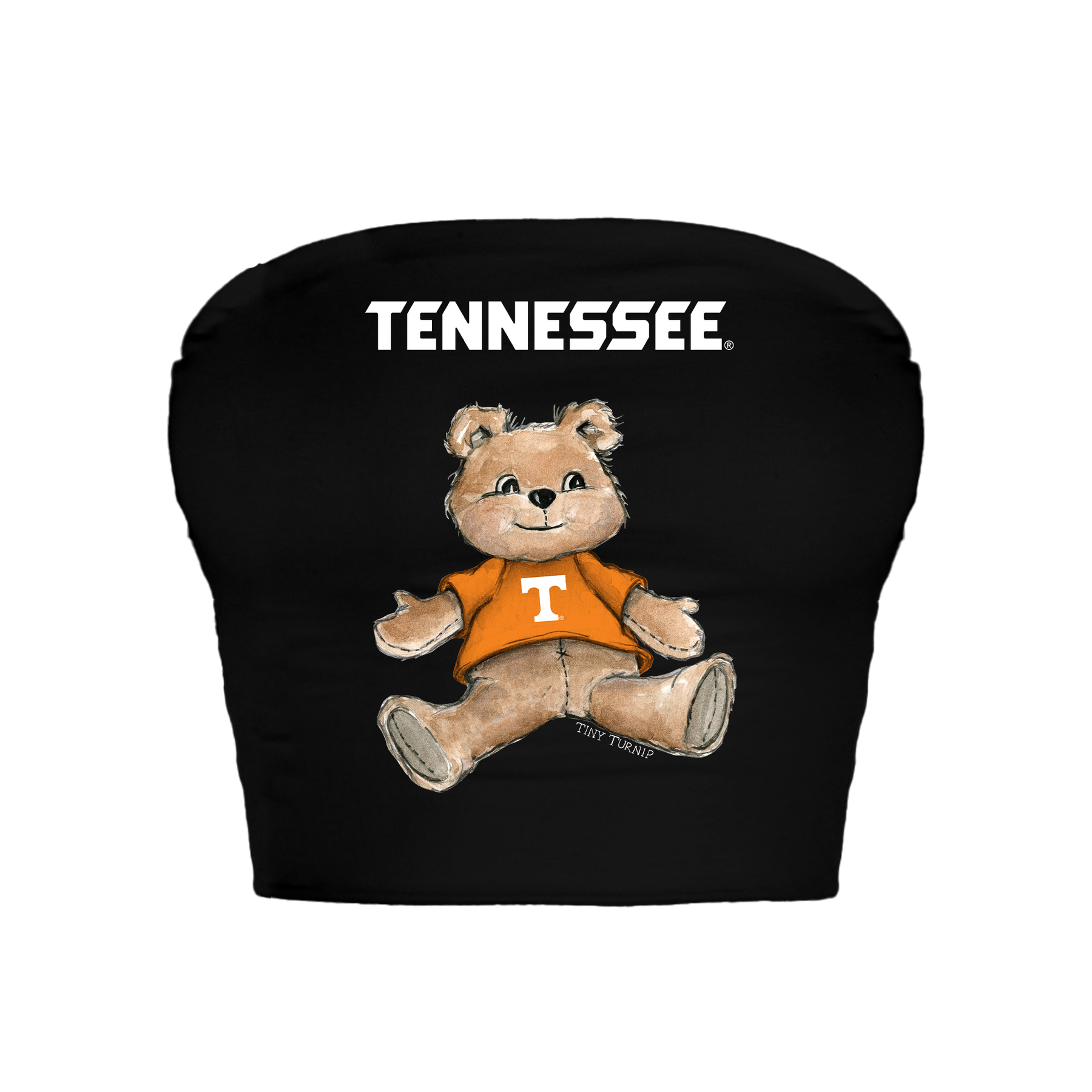 Tennessee Volunteers Teddy Crop Tube Top