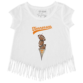 Tennessee Volunteers Football Triple Scoop Fringe Tee