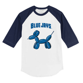 Toronto Blue Jays Balloon Dog 3/4 Navy Blue Sleeve Raglan