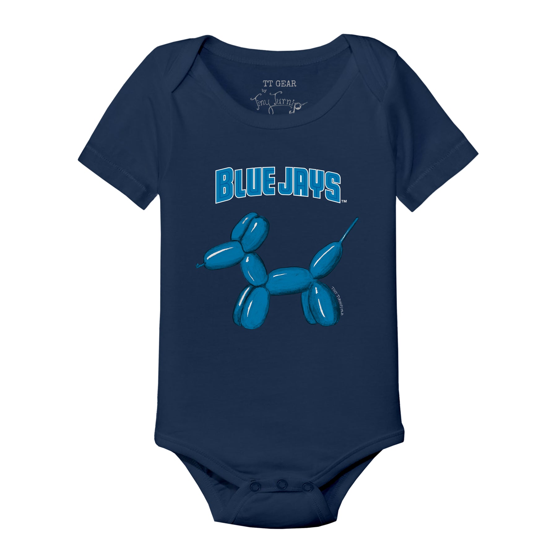 Toronto Blue Jays Balloon Dog Short Sleeve Snapper