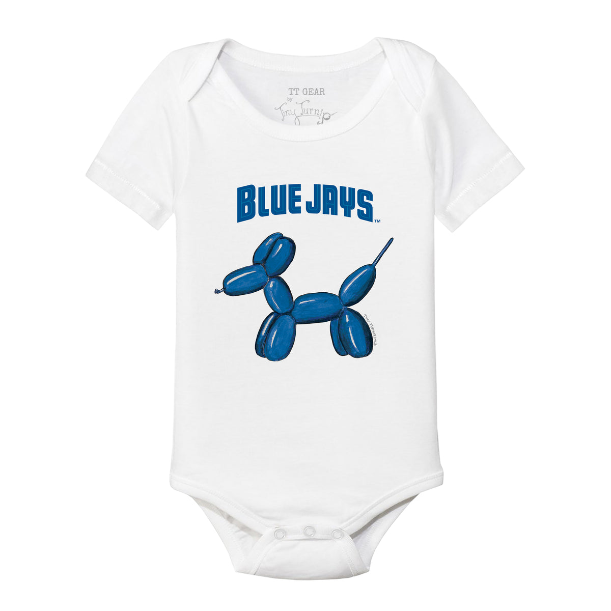 Toronto Blue Jays Balloon Dog Short Sleeve Snapper