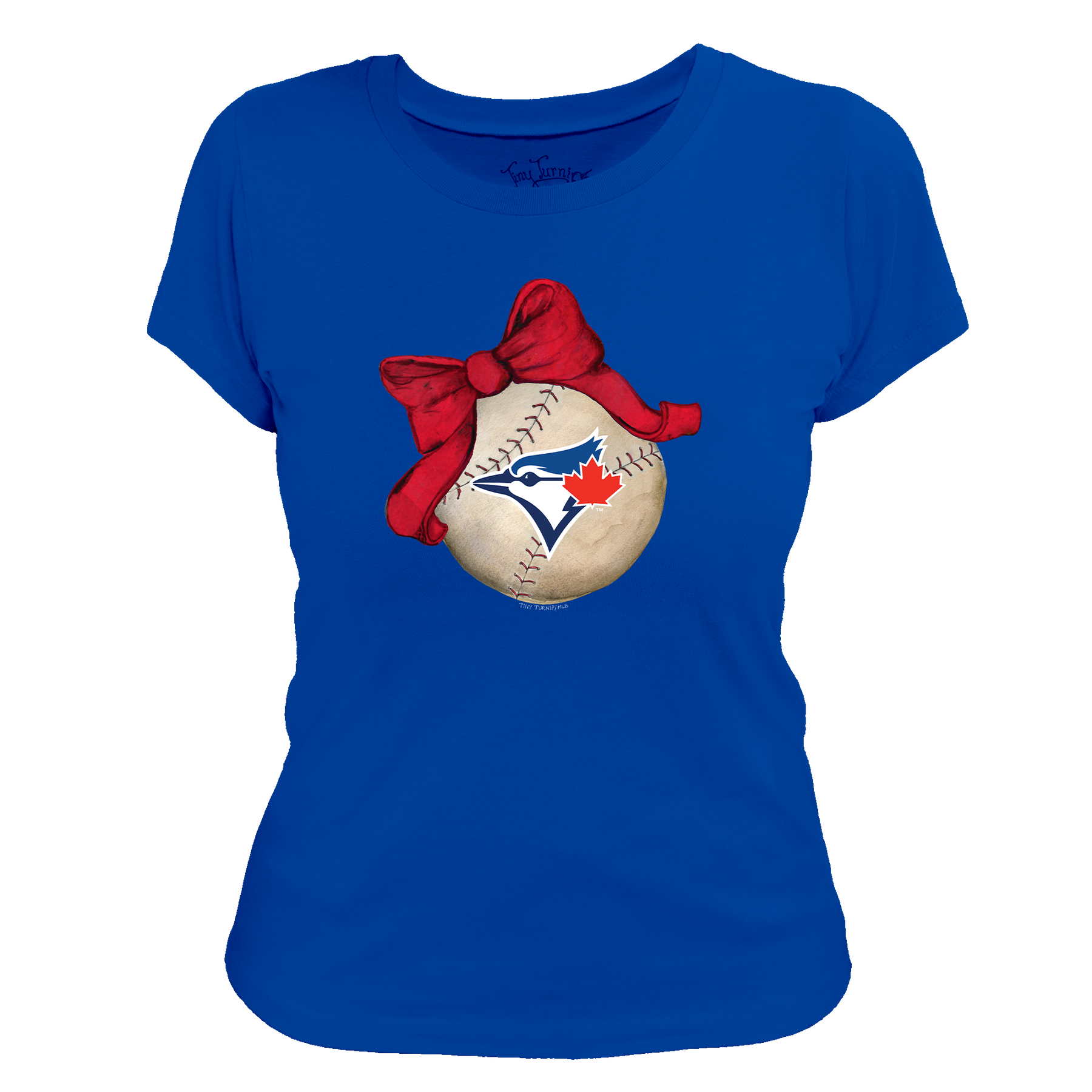 Toronto Blue Jays Baseball Bow Tee Shirt