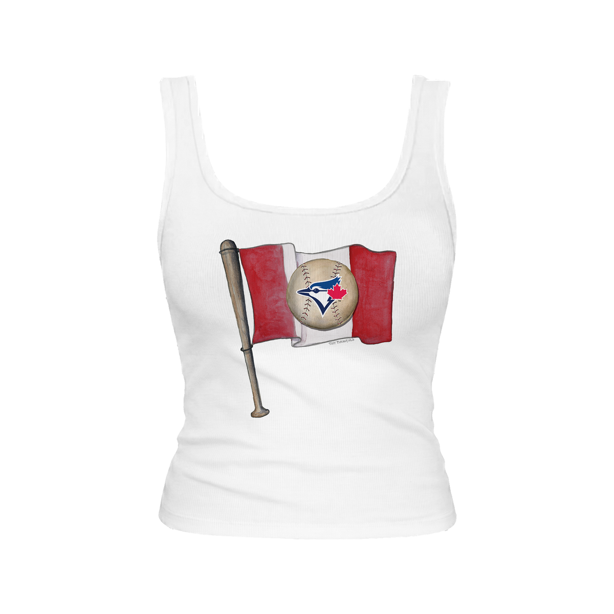 Toronto Blue Jays Baseball Flag Emmy Tank