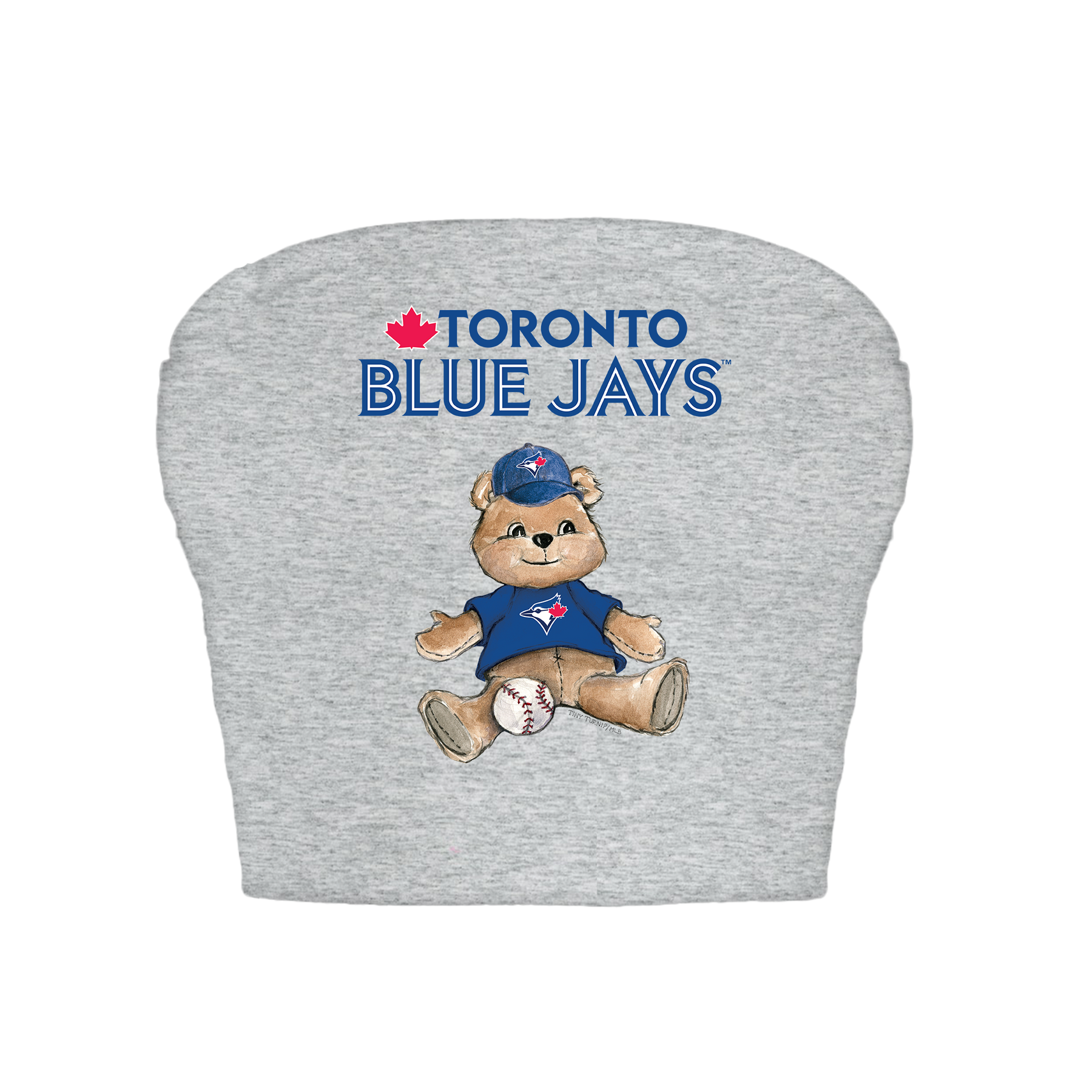 Toronto Blue Jays Teddy Crop Tube Top