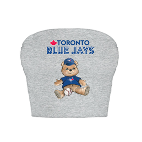 Toronto Blue Jays Teddy Crop Tube Top