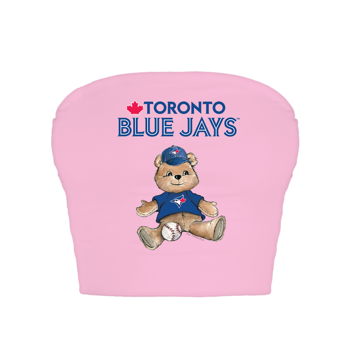 Toronto Blue Jays Teddy Crop Tube Top