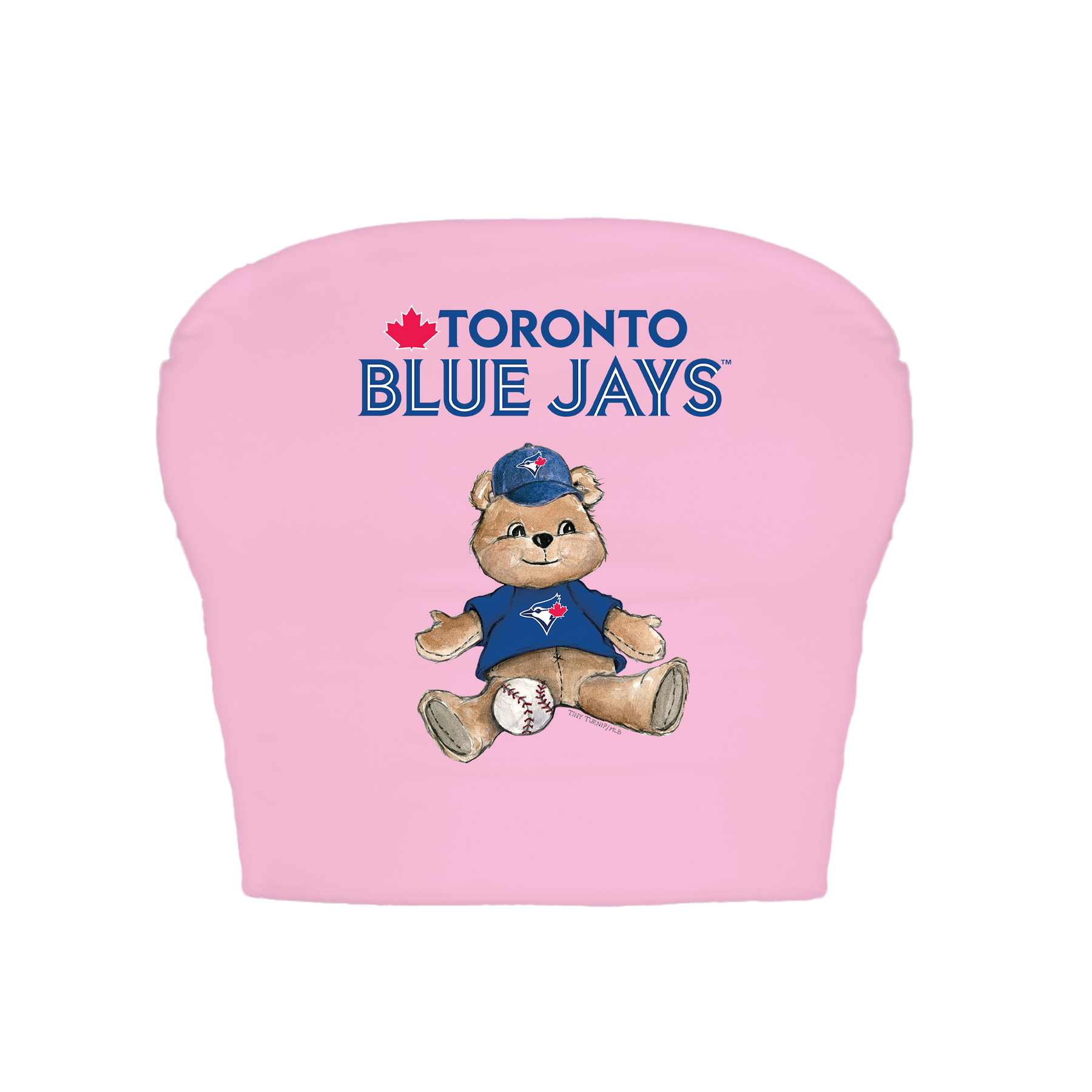 Toronto Blue Jays Teddy Crop Tube Top