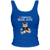 Toronto Blue Jays Teddy Ribbed Tank - Tiny Turnip
