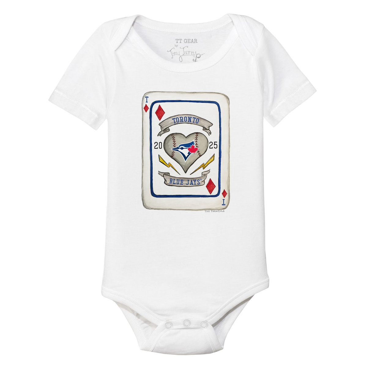 Toronto Blue Jays Card Short Sleeve Snapper