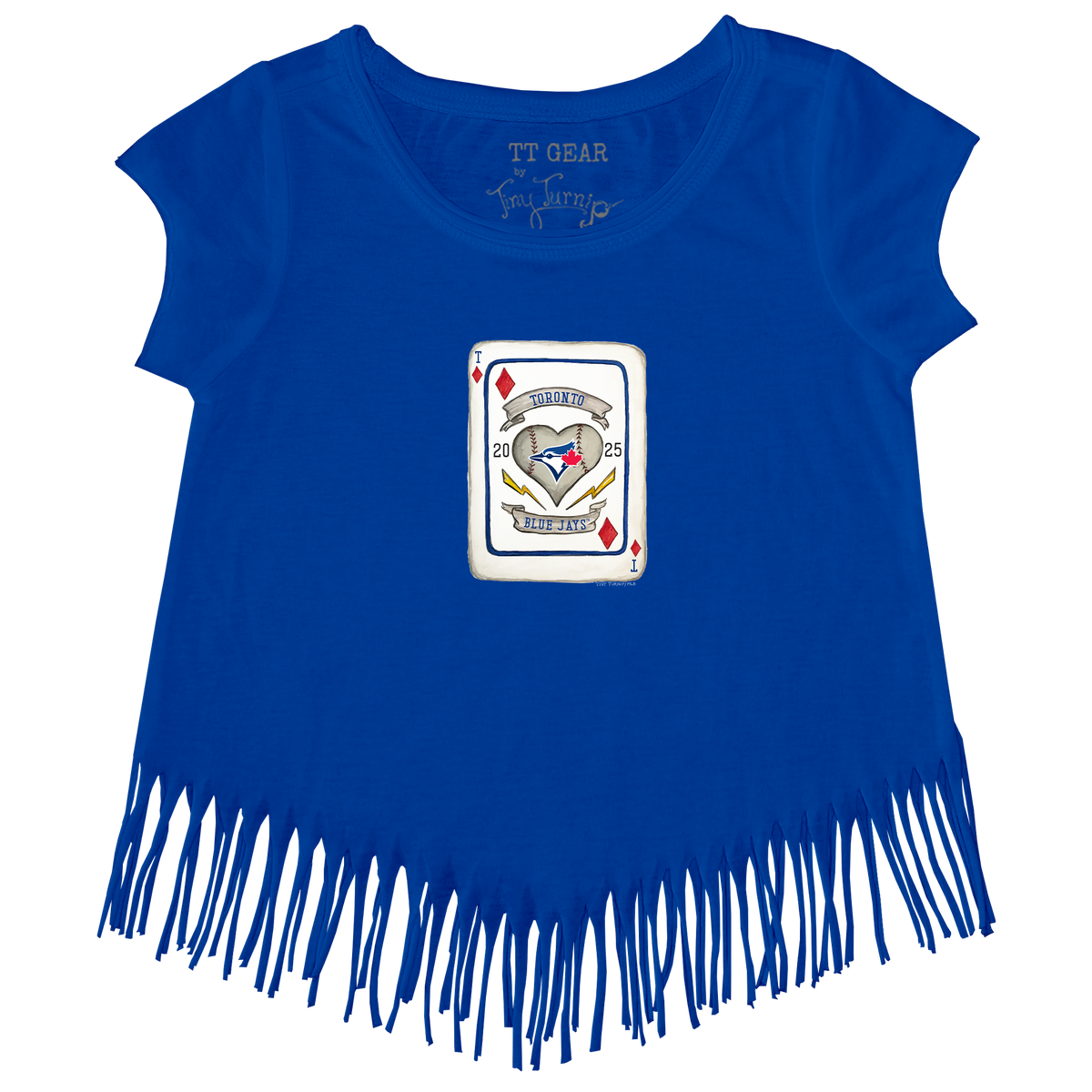 Toronto Blue Jays Card Fringe Tee
