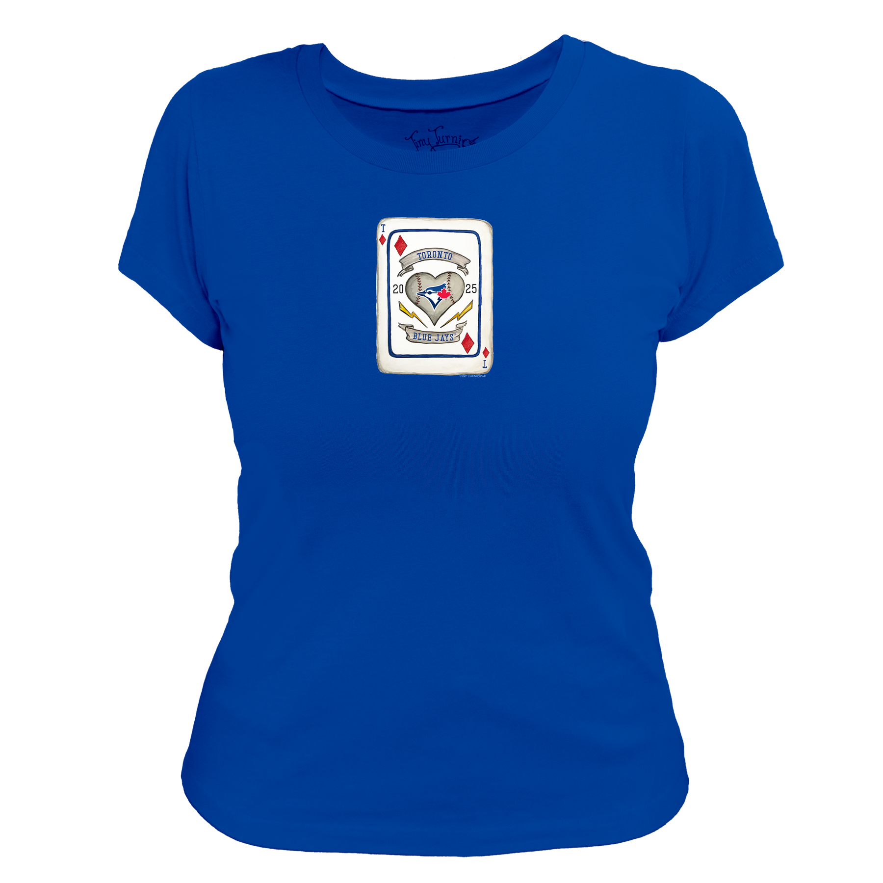Toronto Blue Jays Card Women's Tee Shirt