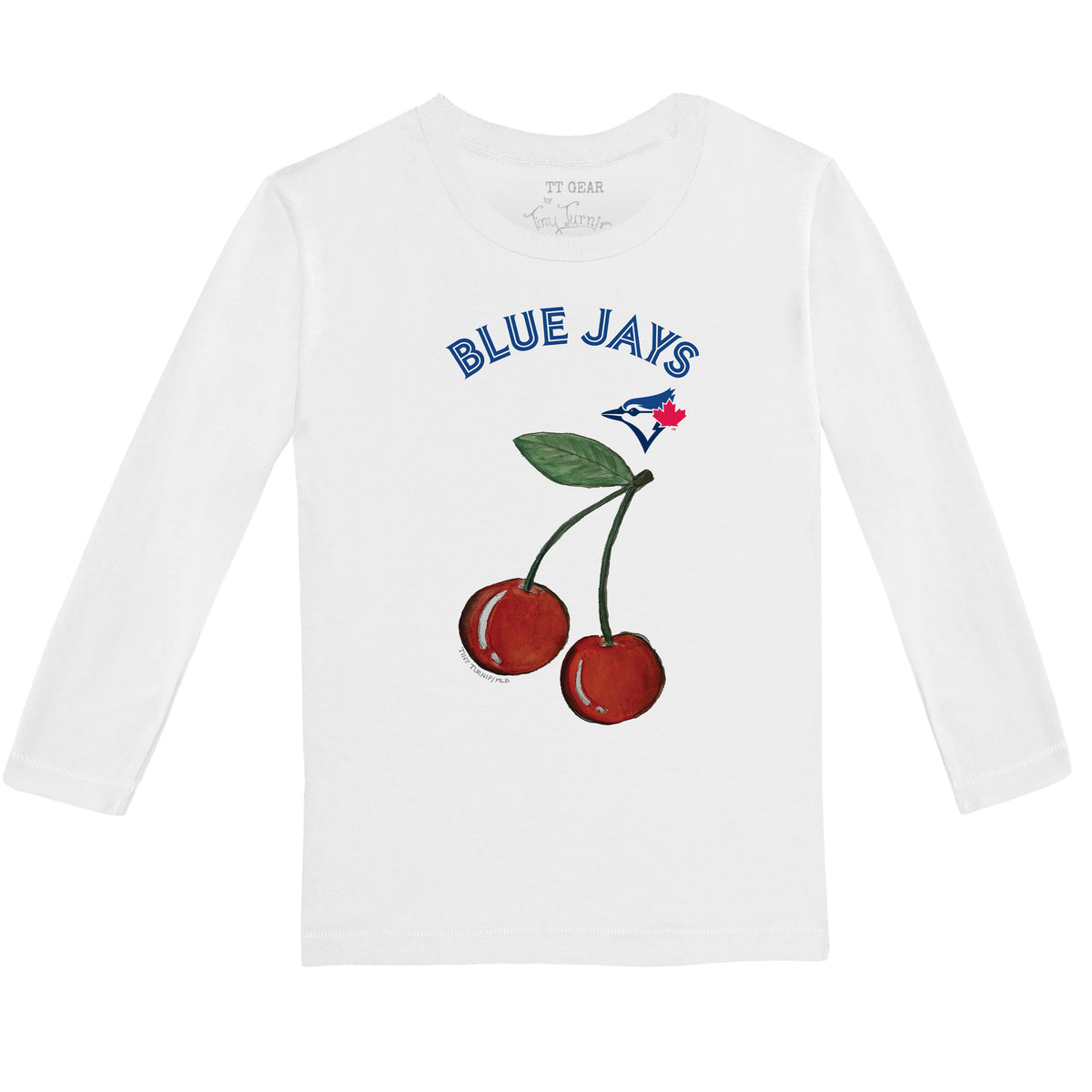 Toronto Blue Jays Cherries Long-Sleeve Tee Shirt