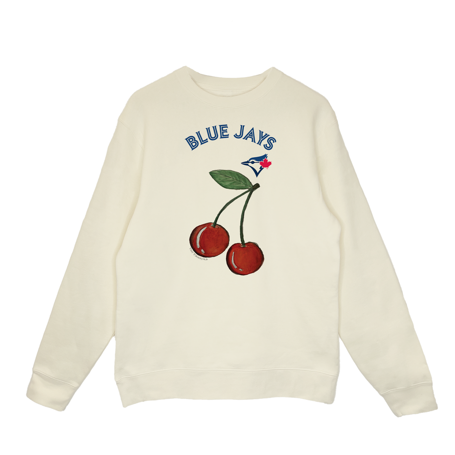 Toronto Blue Jays Cherry Crewneck Sweatshirt