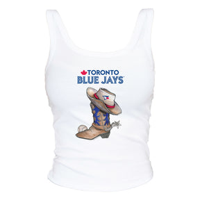 Toronto Blue Jays Cowboy Boot Ribbed Tank