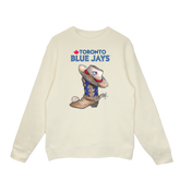 Toronto Blue Jays Cowboy Boot Crewneck Sweatshirt